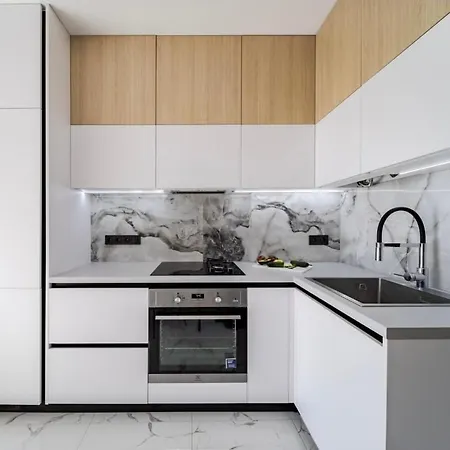 сучасна з панорамним видом у львові Appartement